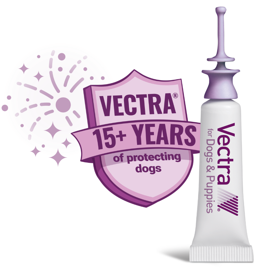 Vectra® | 15+ years of protecting dogs